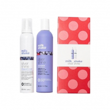 milk_shake Silver Shine Duo Shampoo & Whipped Cream Set - 300ml milk_shake Silver Shine Duo Shampoo & Whipped Cream Set - 300ml